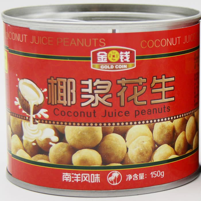 产品详情:金钱牌椰浆花生