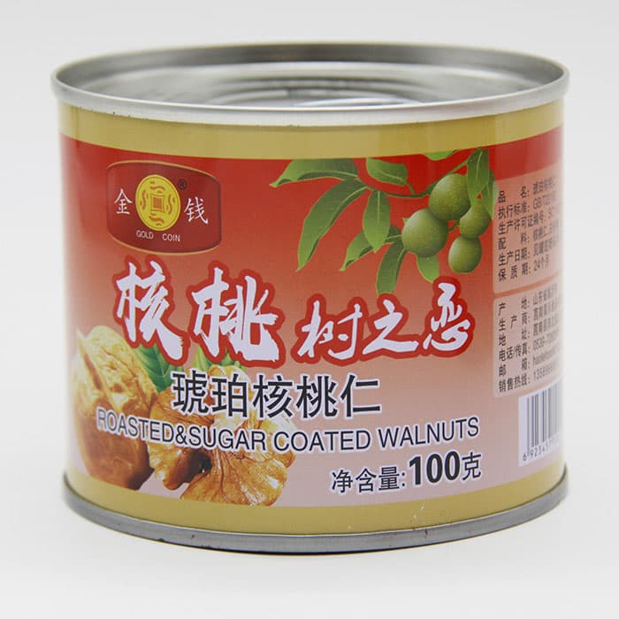 产品详情:金钱牌琥珀核桃仁